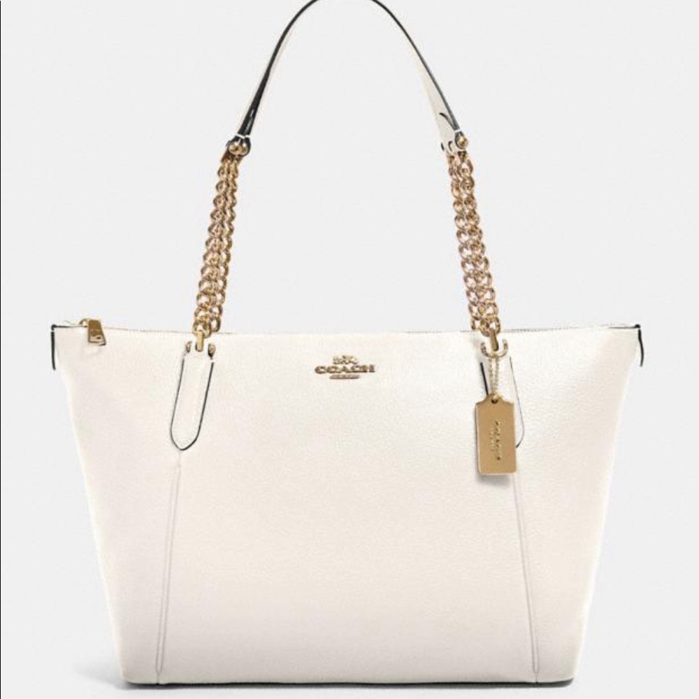 Coach Ava Chain Tote - Picture 7 of 10